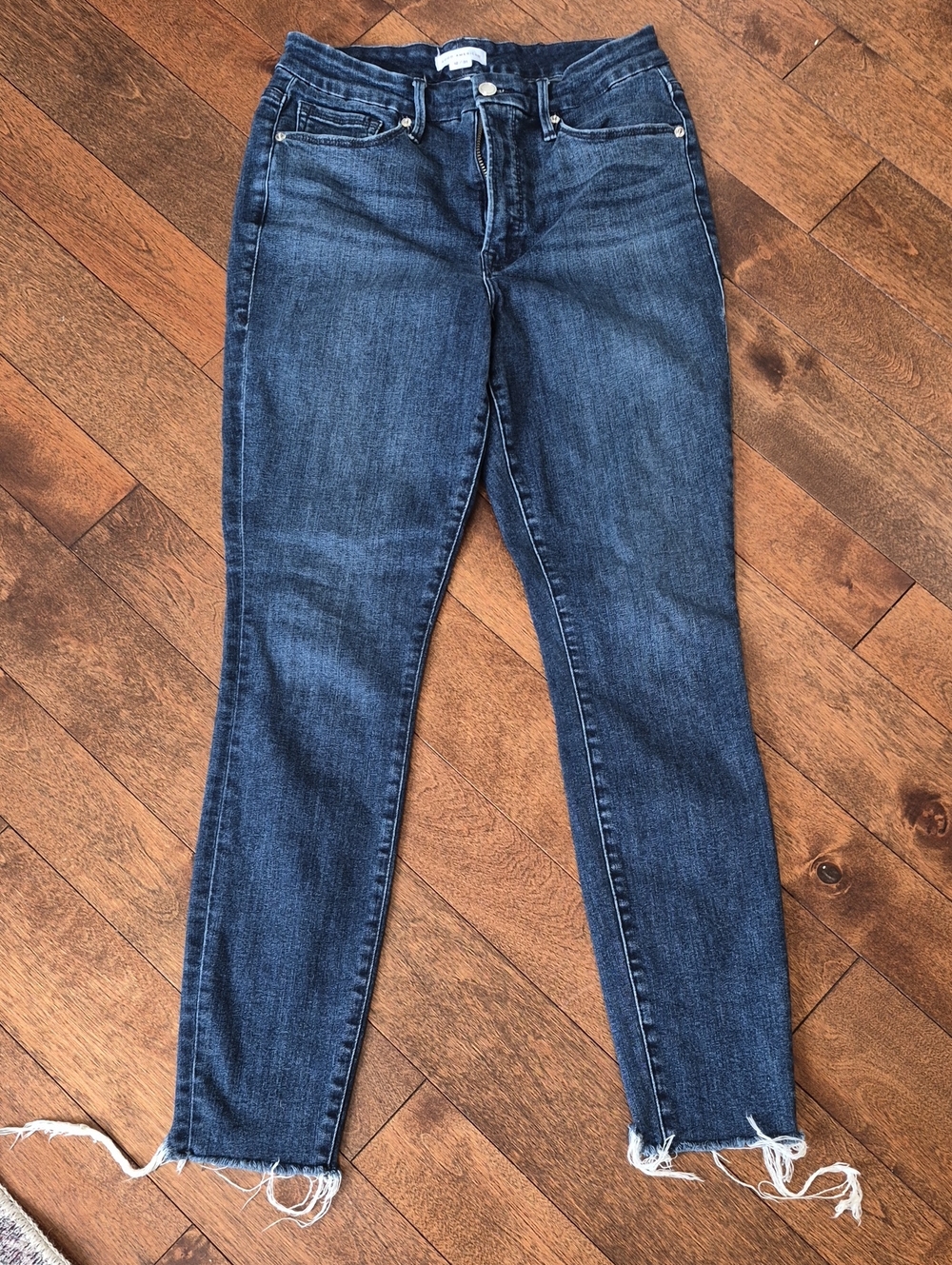 Good American Dark Blue Skinny Jeans